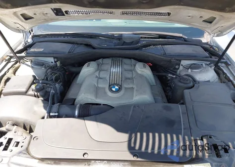 2003 BMW 7 Series 745I из США, поврежденный, VIN WBAGL63423DP66443